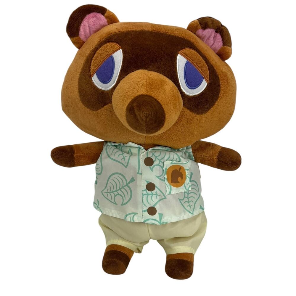 ANIMAL CROSSING Tom Nook Raccoon Plush Nintendo Switch Toy